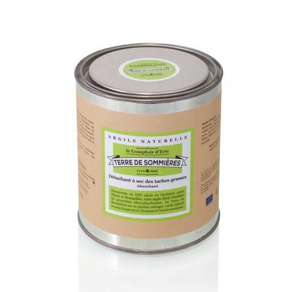 Boite en métal de détachant à sec à la terre de Sommières (700 g)