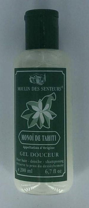Gel douche corps et cheveux Monoi de Tahiti 200 ml