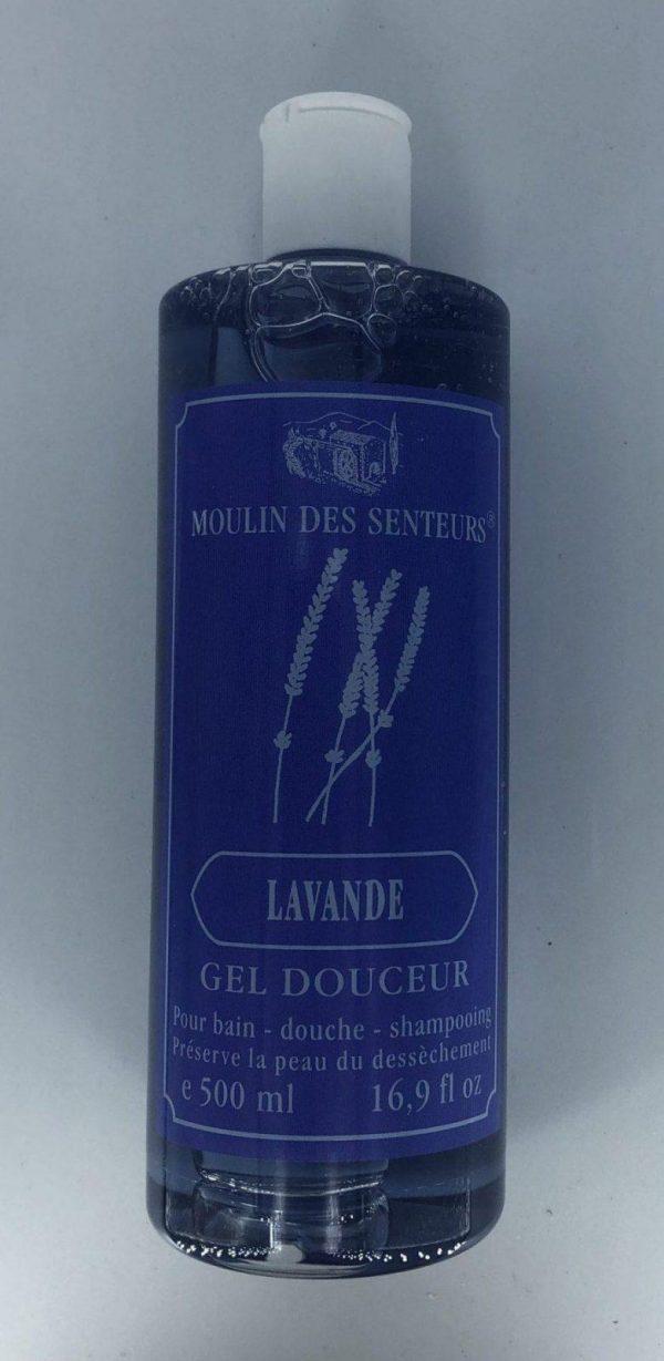 Gel douche corps et cheveux Lavande 500 ml