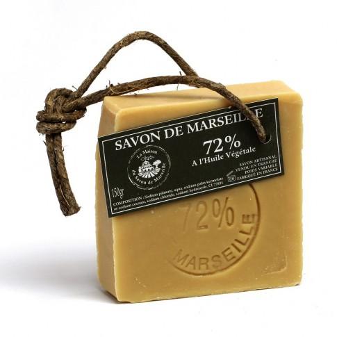 Savon de Marseille – Tranche 150gr 72% Huiles végétales