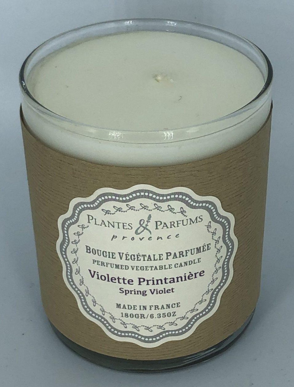 Bougie Végétale Parfumée Violette Printanière