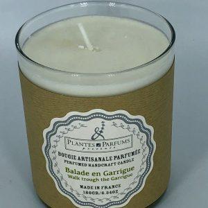 Bougie Végétale Parfumée Balade en Garrigue