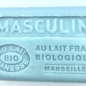 Savon de Marseille au lait d’ânesse BIO Masculin