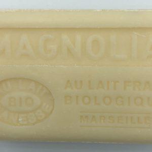 Savon de Marseille au lait d’ânesse BIO Magnolia