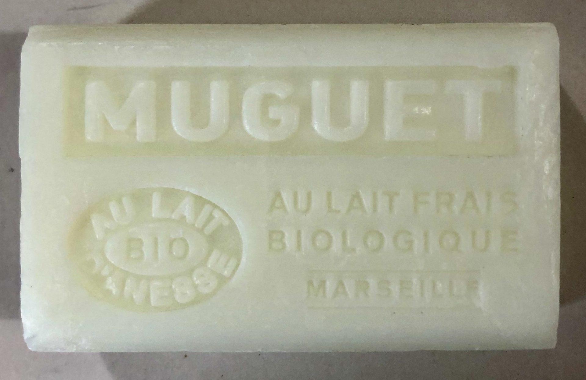 Savon de Marseille au lait d’ânesse BIO Muguet