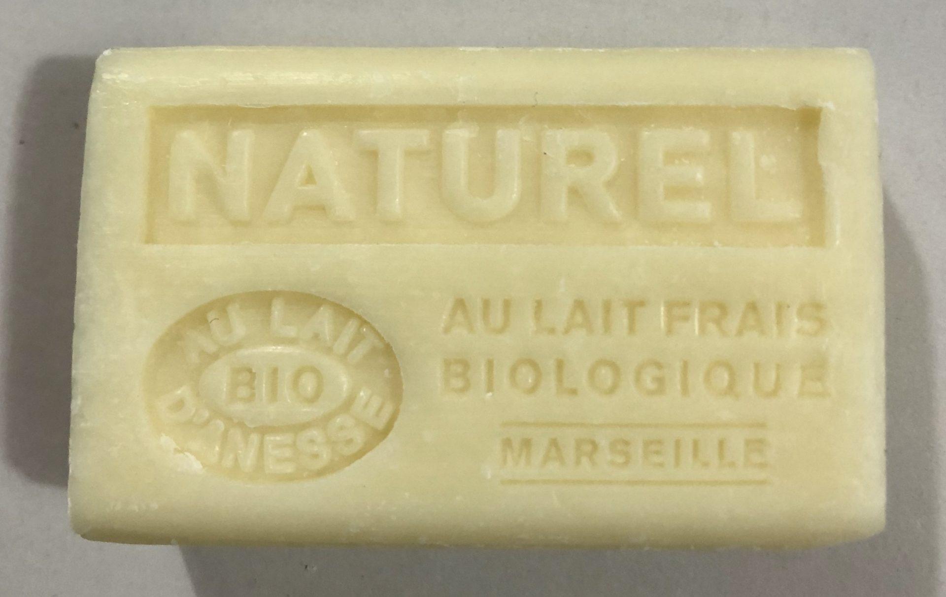 Savon de Marseille au lait d’ânesse BIO Naturel