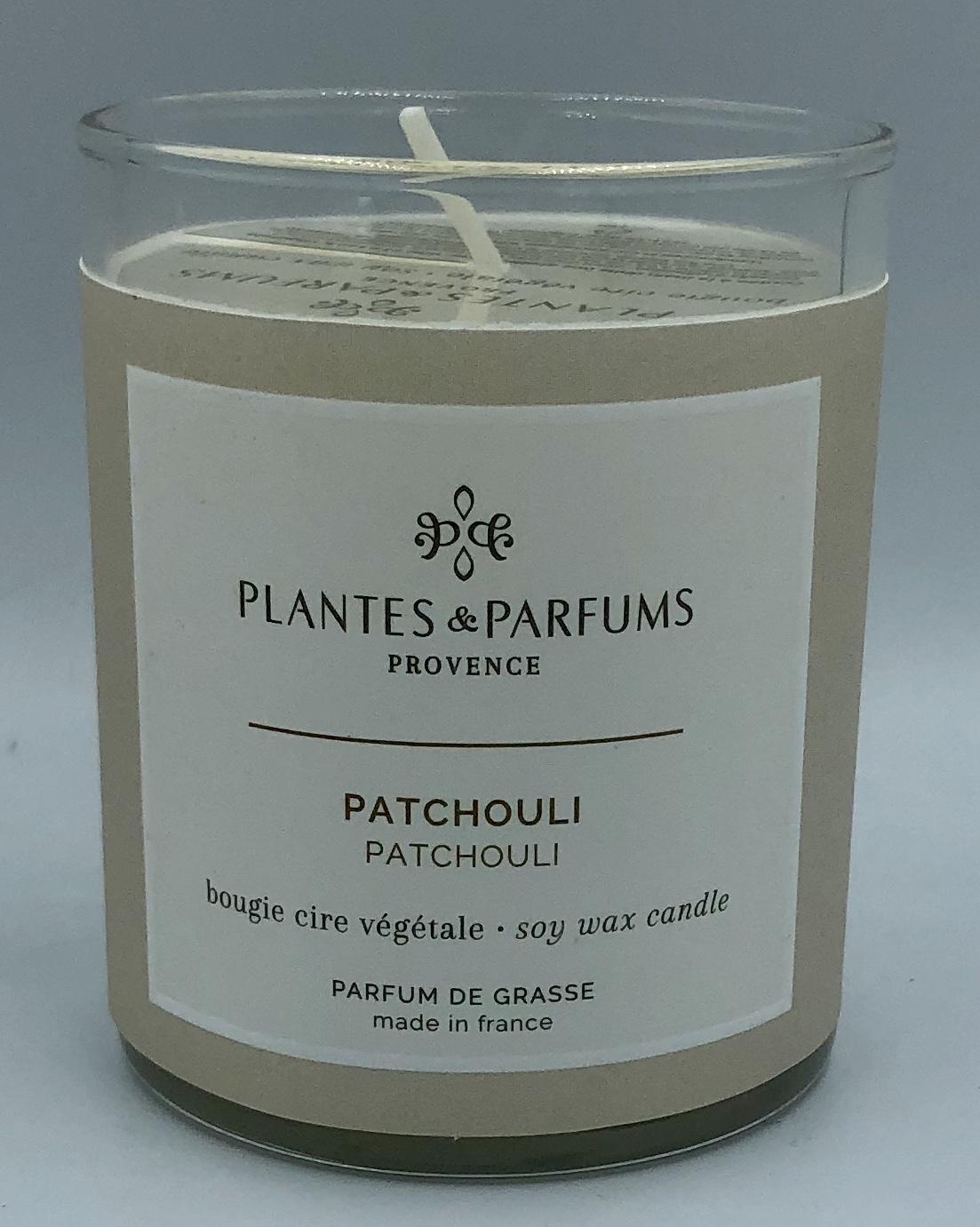 Bougie Végétale Parfumée Patchouli