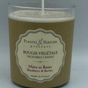 Bougie Végétale Parfumée Mûre & Baies