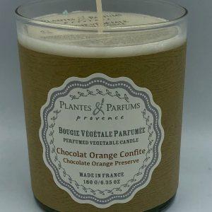 Bougie Végétale Parfumée Chocolat Orange Confite