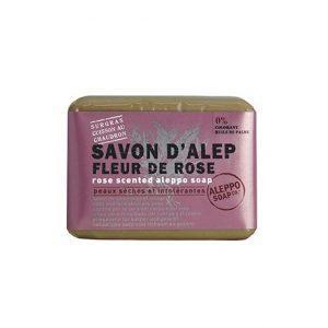 SAVON D'ALEP FLEUR DE ROSE - 100G