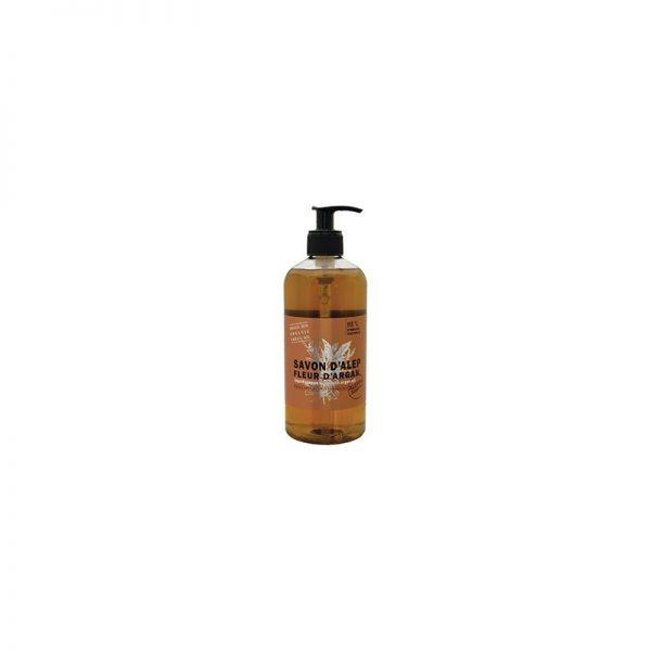 SAVON D'ALEP LIQUIDE FLEUR D'ARGAN - 500ML