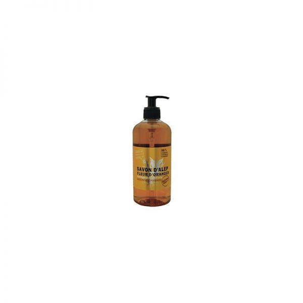 SAVON D'ALEP LIQUIDE FLEUR D'ORANGER - 500ML